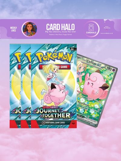 X3 Pokémon Journey Together Booster Packs